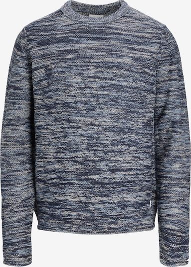 JACK & JONES Sweater 'ASH' in Navy / Sky blue / Black / Off white, Item view