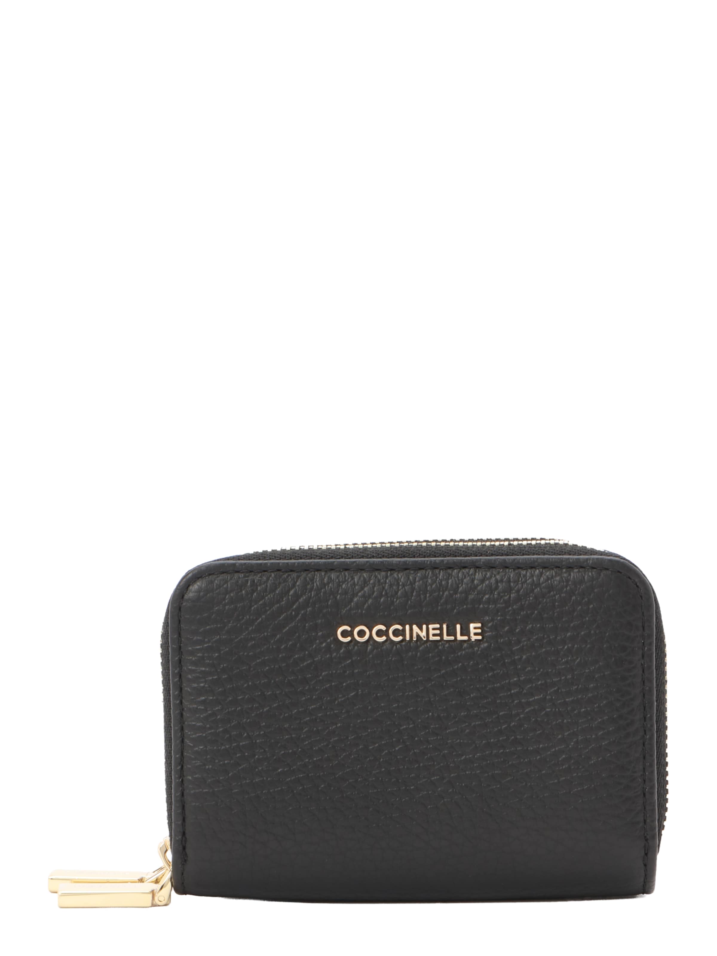 Porte-monnaies Coccinelle en noir : devant