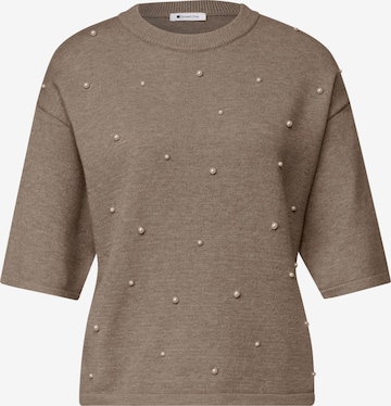 STREET ONE Pullover in Beige: Vorderseite