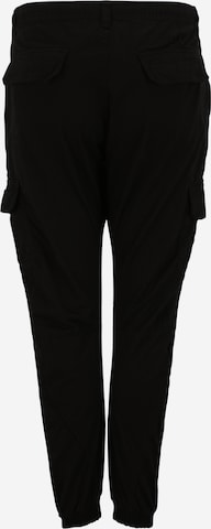 Urban Classics Tapered Cargo trousers in Black