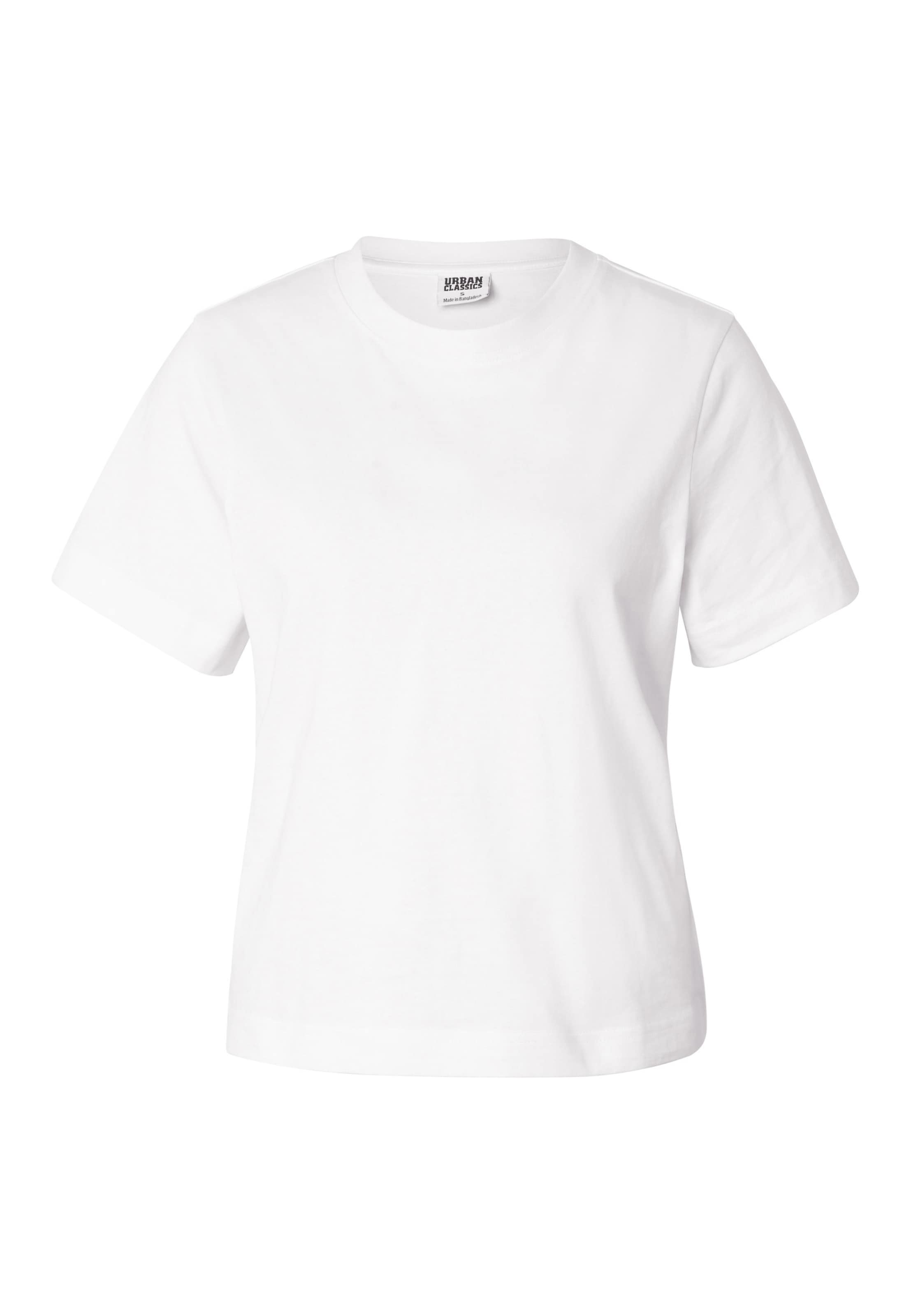 Urban Classics - Camiseta en blanco: frente
