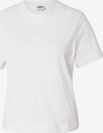 Urban Classics - Camiseta en blanco: frente