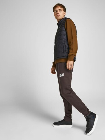 JACK & JONES Tapered Sporthose in Braun