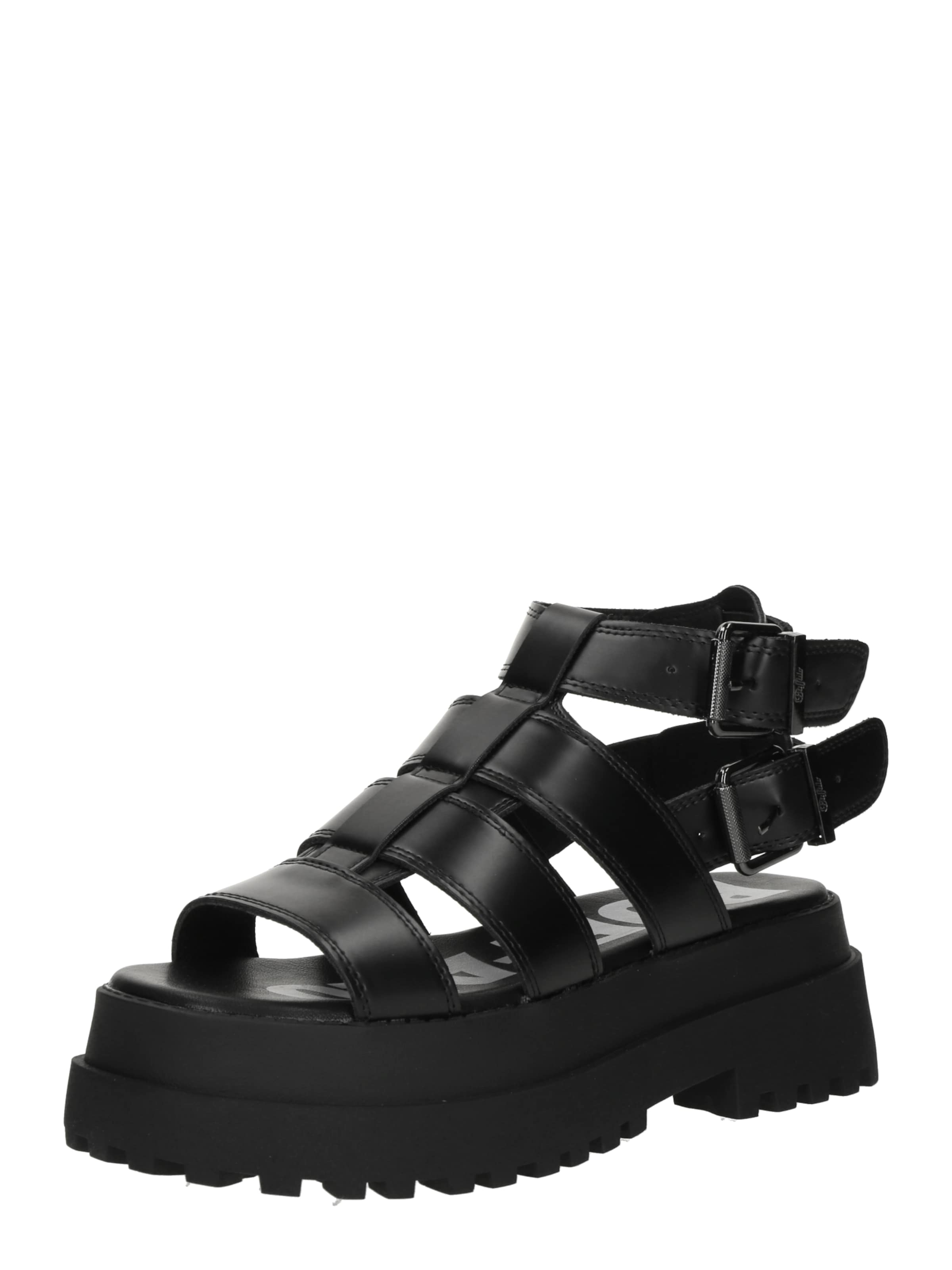 BUFFALO Sandále 'PLUTO' - Čierna: predná strana