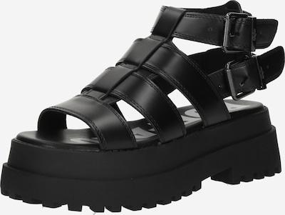 Sandalai 'PLUTO' iš BUFFALO, spalva – juoda, Prekių apžvalga