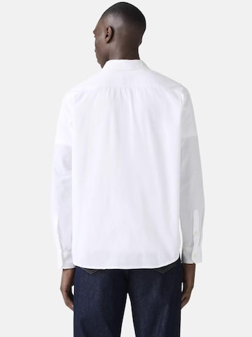 LEVI'S ® Regularny krój Koszulka 'LEVI'S SUNSET 1 POCKET STANDARD CAMICIA' w kolorze biały