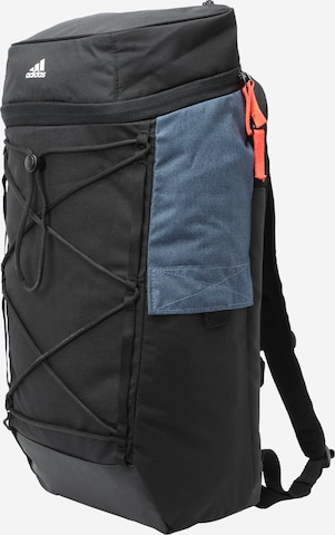 Rucsac sport 'City Xplorer' de la ADIDAS SPORTSWEAR pe negru: față