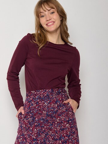 GREENBOMB Shirt 'Yummi' in Rood