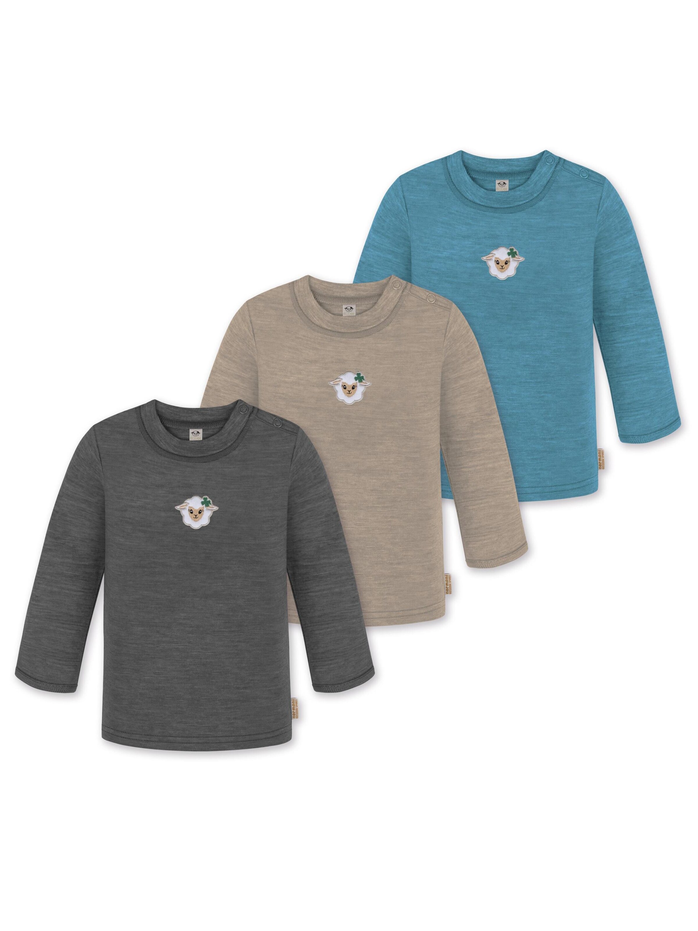 normani Shirt 'Taupo' in Beige: voorkant