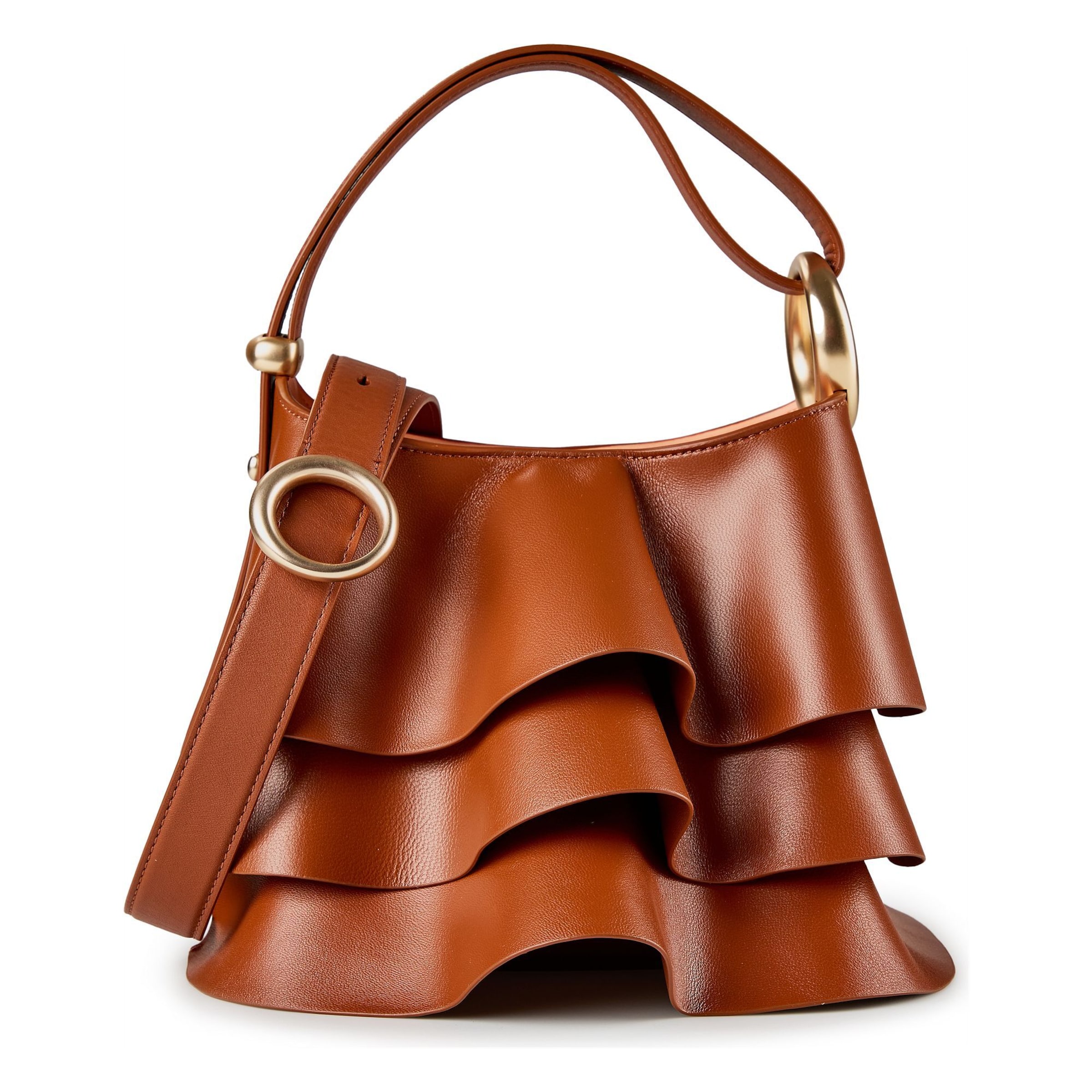 Kate Spade Handtas 'Halo' in de kleur Cognac, Productweergave