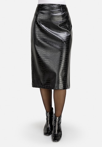 HELMIDGE Skirt in Black: front