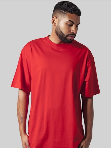 T-Shirt Urban Classics en rouge : devant