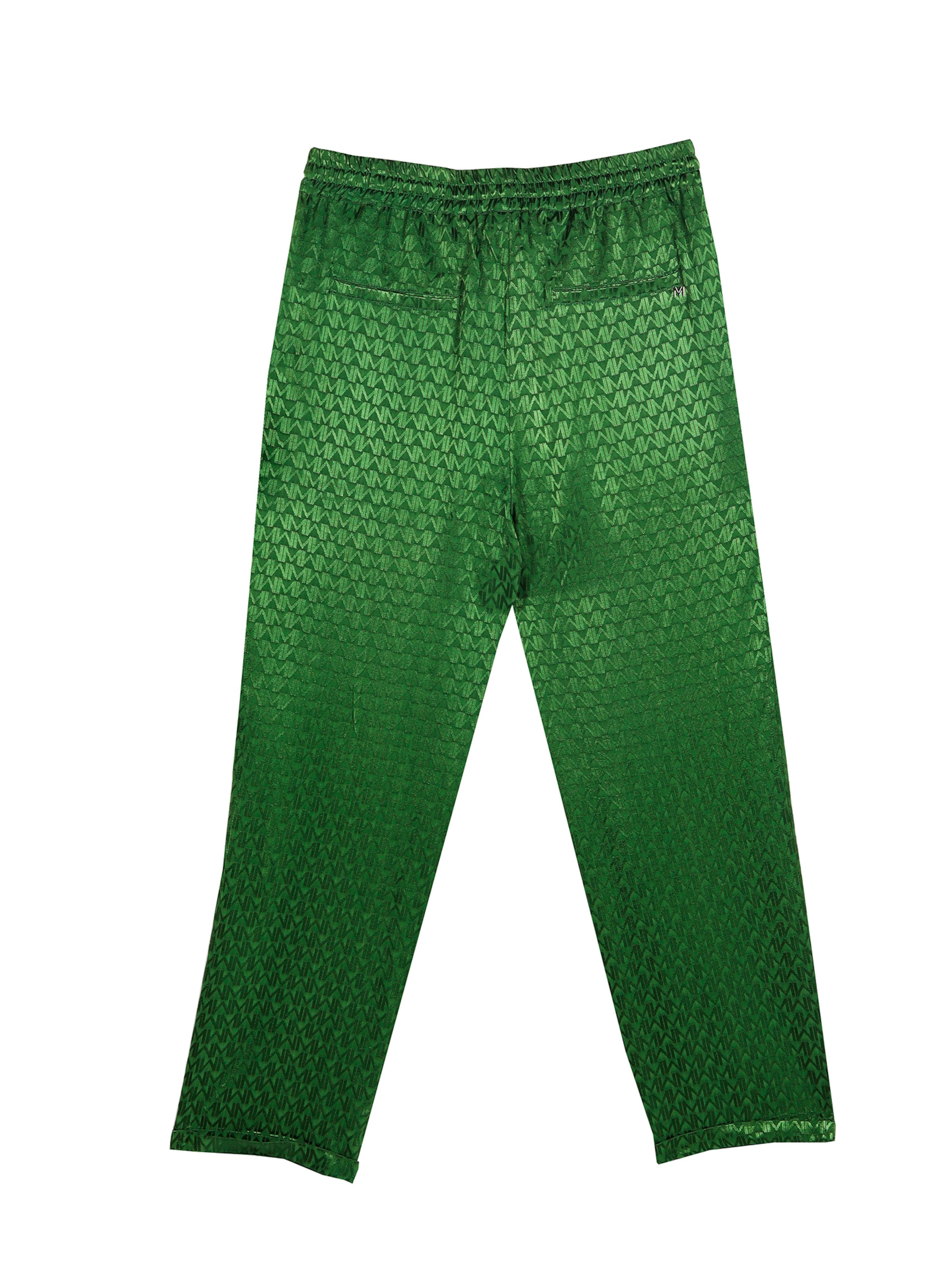 Lola Casademunt Regular Chino trousers in Green: front