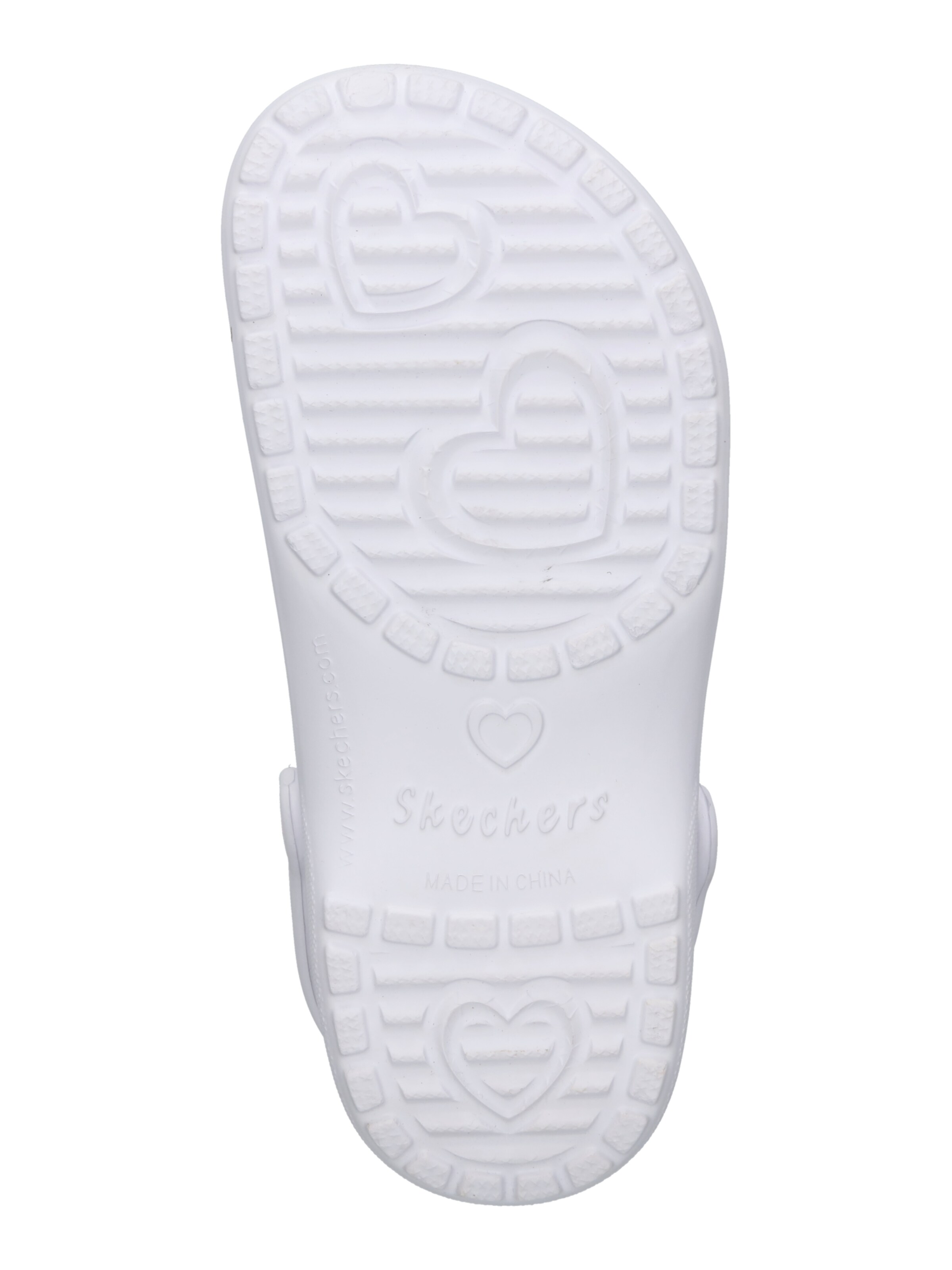 SKECHERS Clogs 'HEART CHARMER' in Weiß