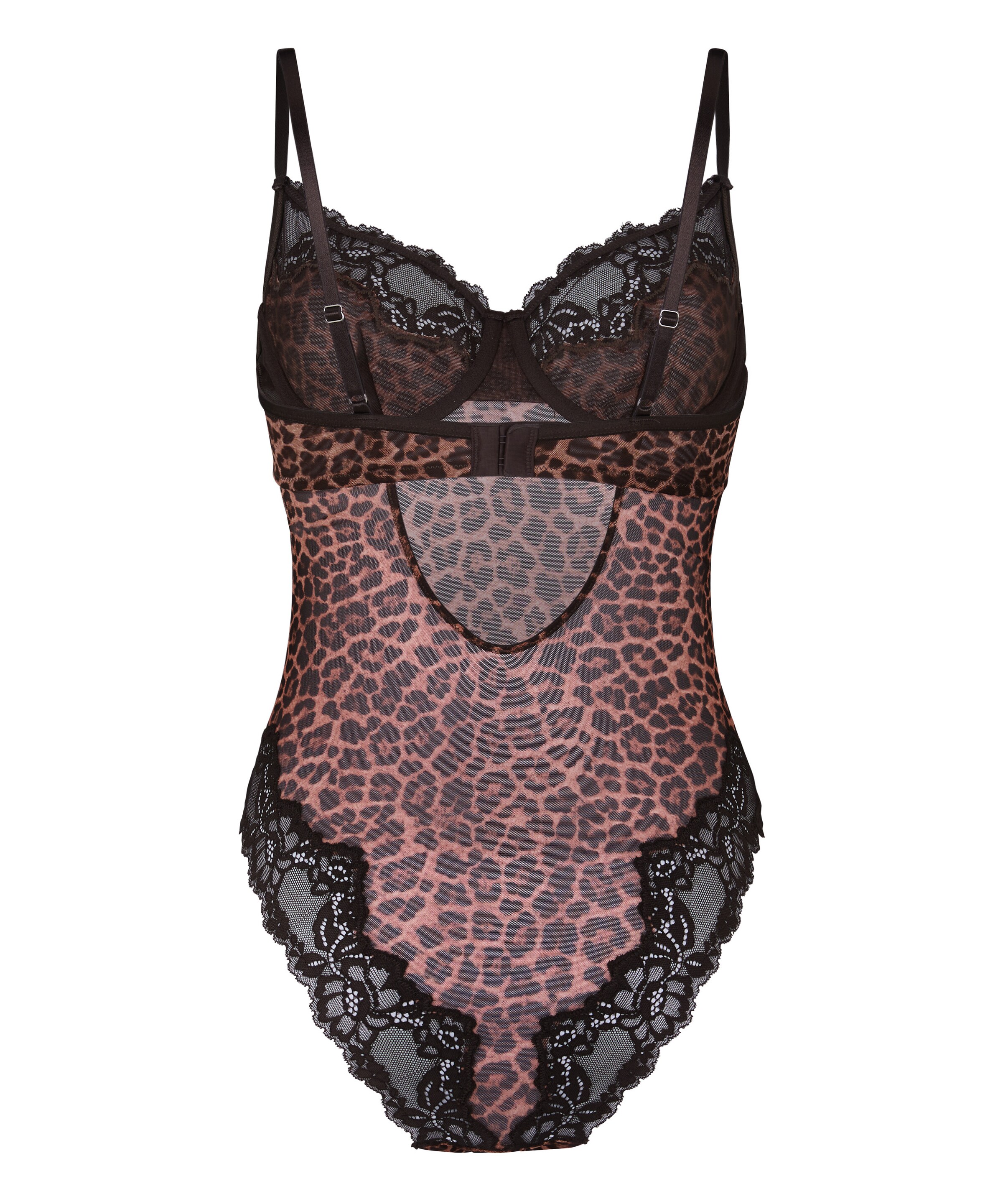 Hunkemöller Body 'Gabrielle' in Braun