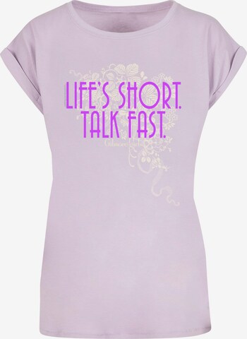 Maglietta di ABSOLUTE CULT in lilla: frontale