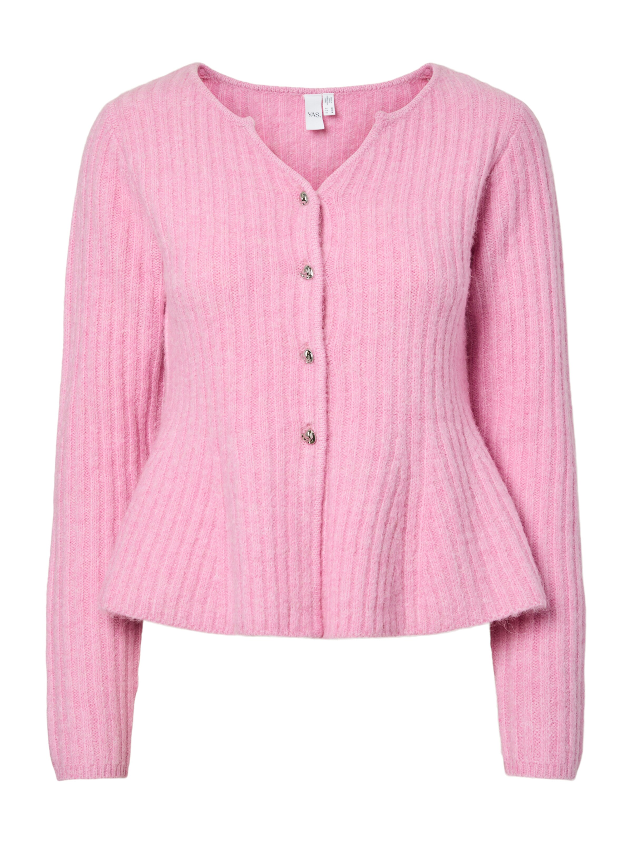 YAS Вязаная кофта 'YASDOLLY' в Лиловый: спереди