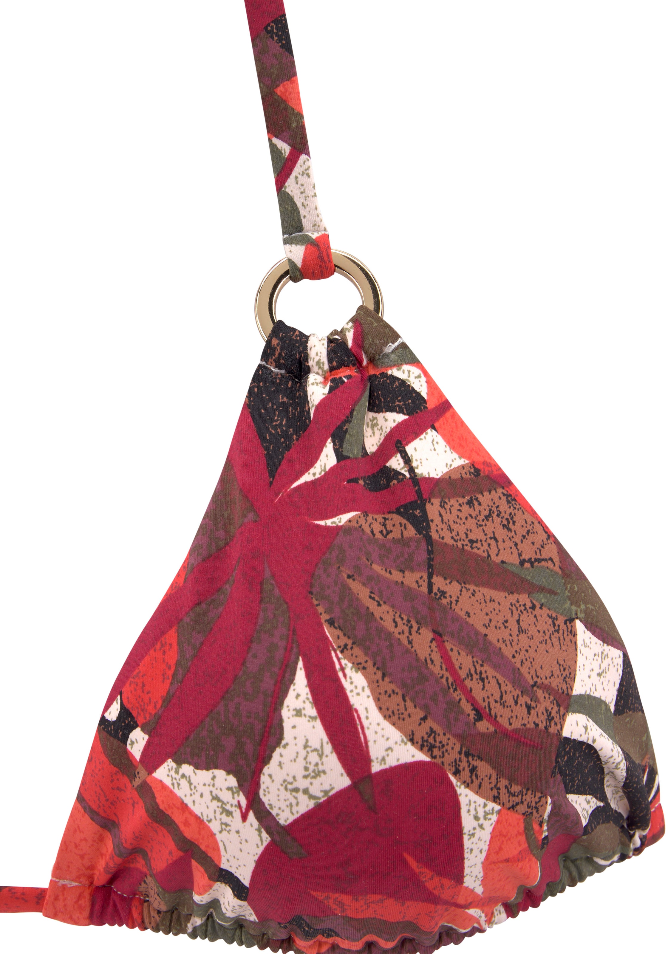 LASCANA Сутиен с триъгълни чашки Горнище на бански в пъстро