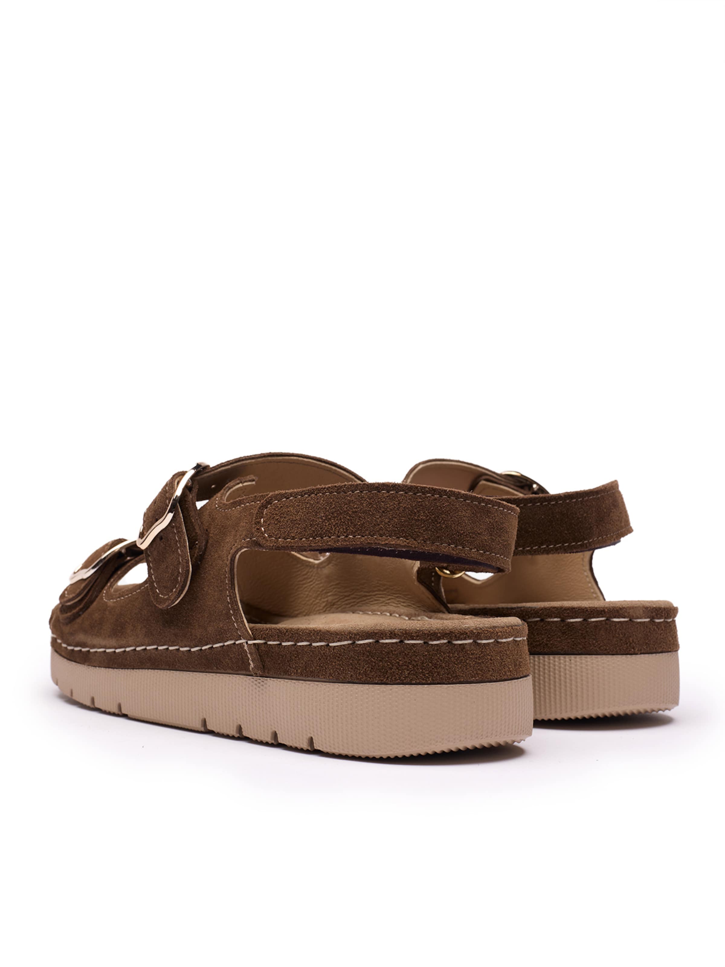 RYŁKO Sandaal in Bruin