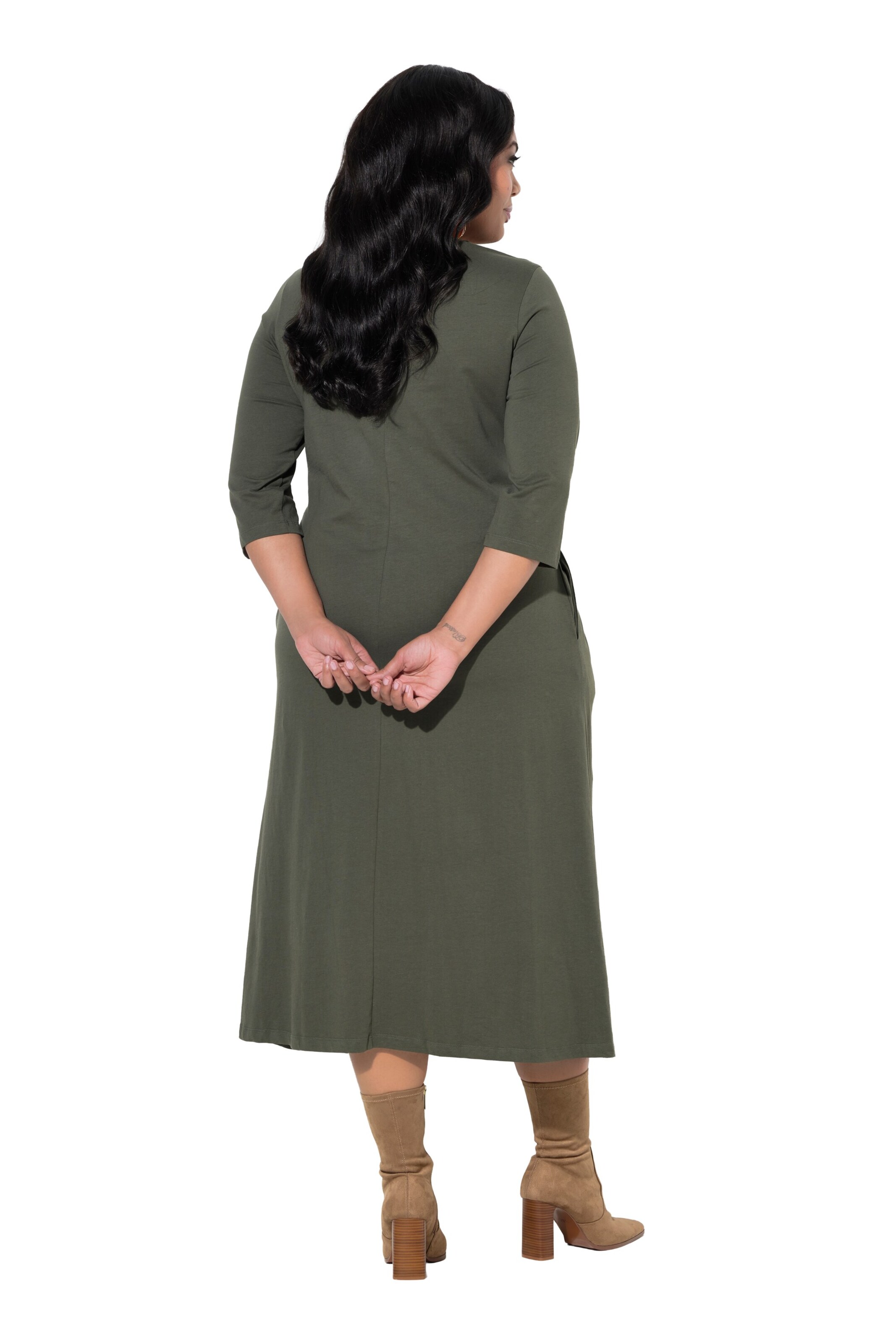 Ulla Popken Kleid in Grün