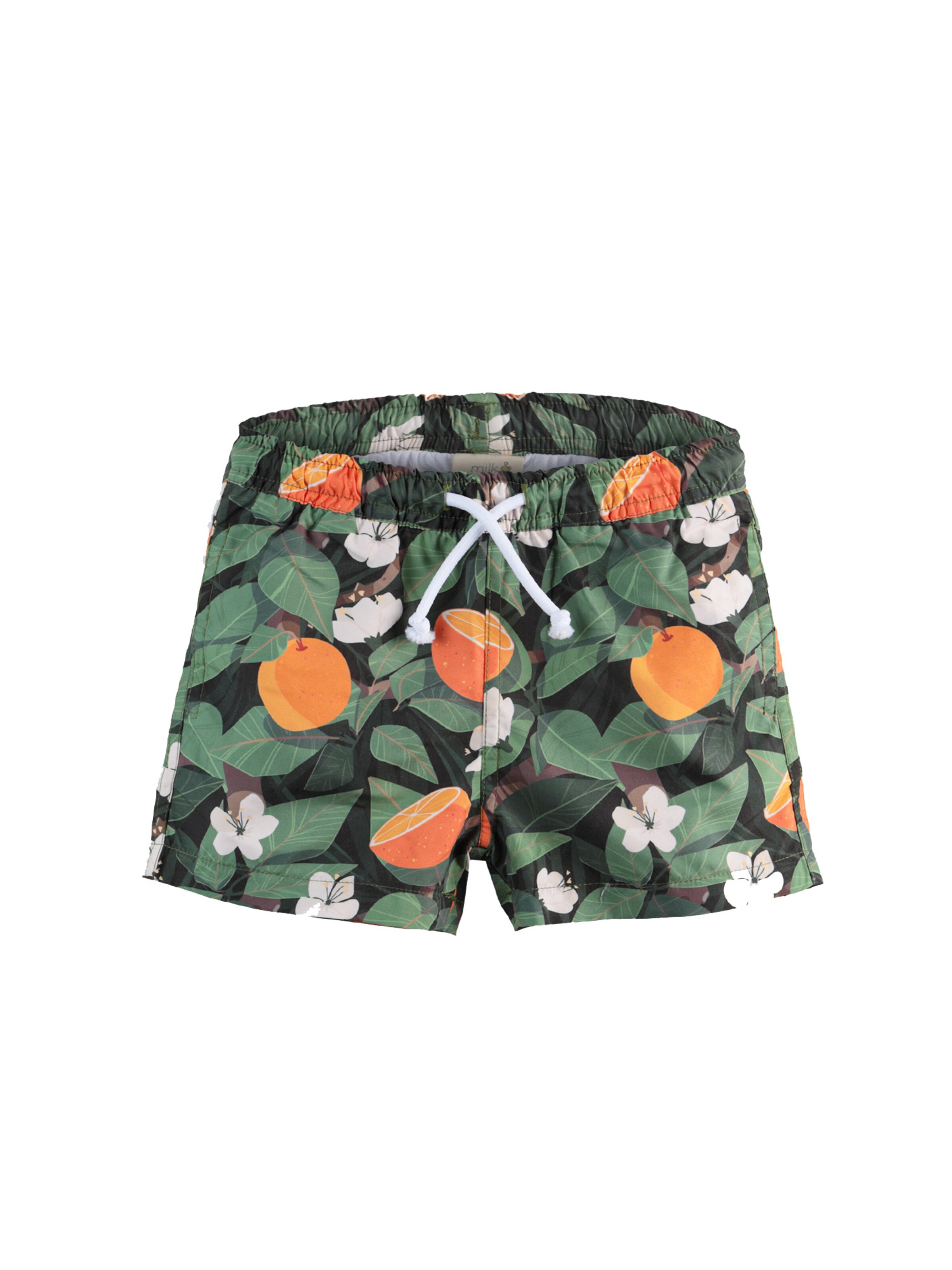 zaļš Milk & Muffin Peldšorti: no priekšpuses