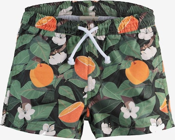 Milk & Muffin - Calções de banho em verde: frente