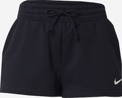 Nike Sportswear Bukser 'PHNX FLC' i sort / hvid, Produktvisning