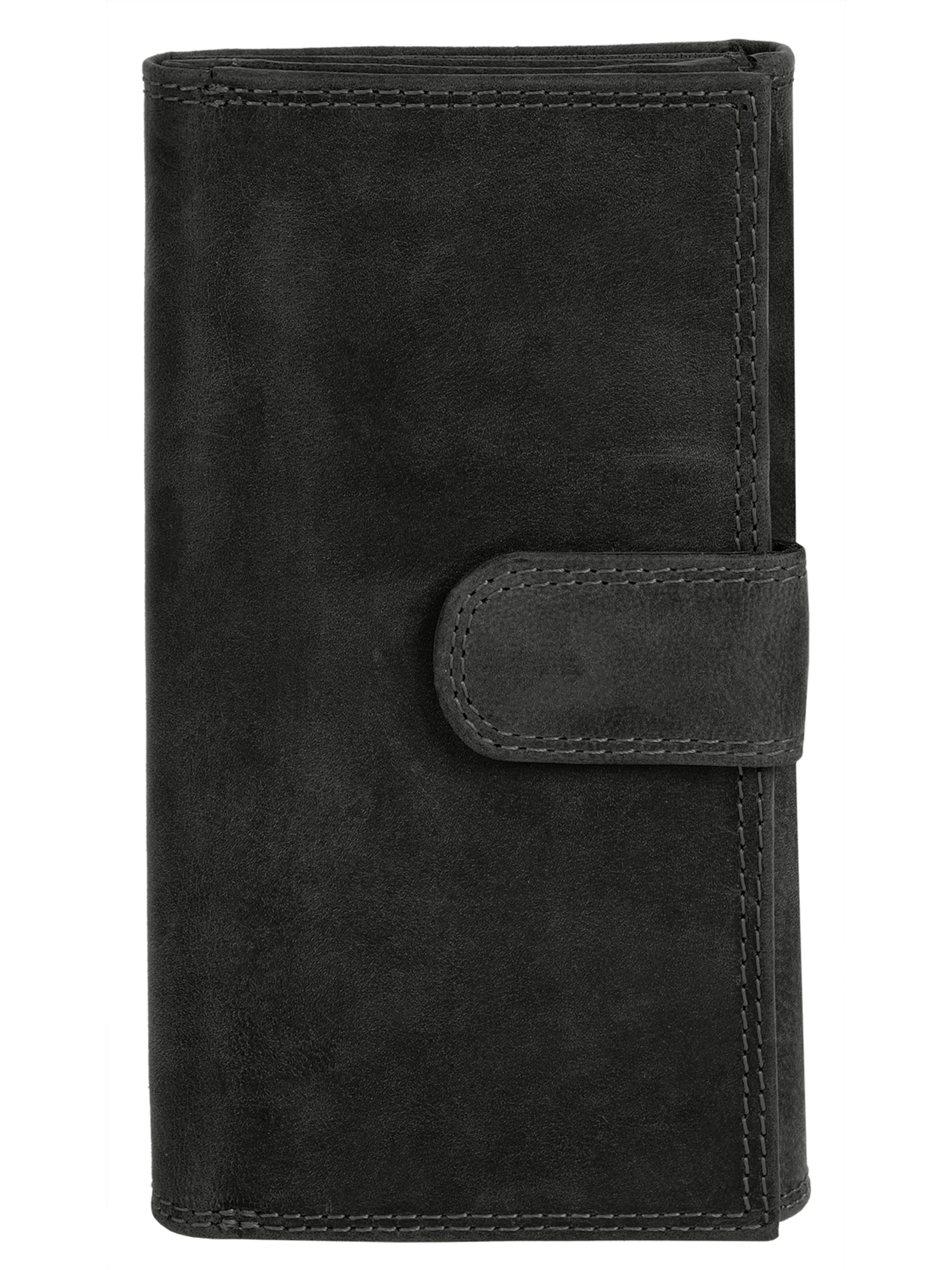 Bagan Wallet in Black: front