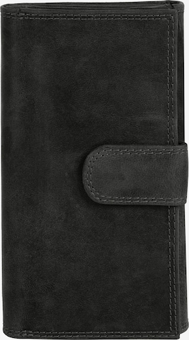 Porte-monnaies Bagan en noir : devant