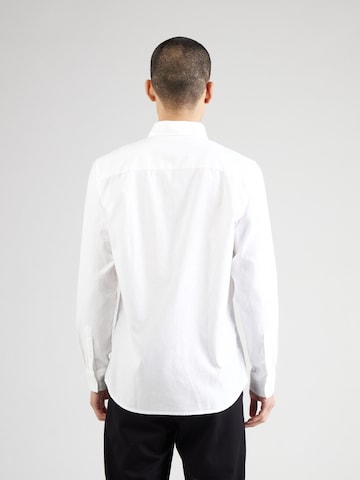 Jack & Jones Premium - Ajuste regular Camisa 'JPRBLALEWIS' en blanco