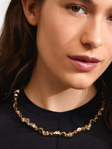 Collana 'Sunset' di Pilgrim in oro: frontale