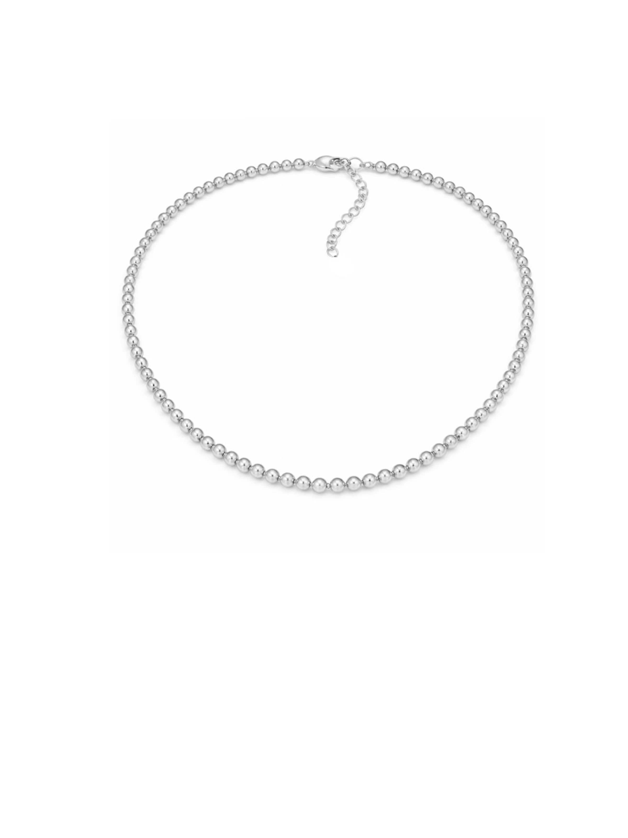 Chaîne 'AURELIA' Cala Rose en argent : devant