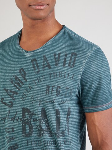 T-Shirt CAMP DAVID en vert