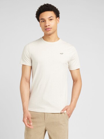 T-Shirt HOLLISTER en blanc : devant