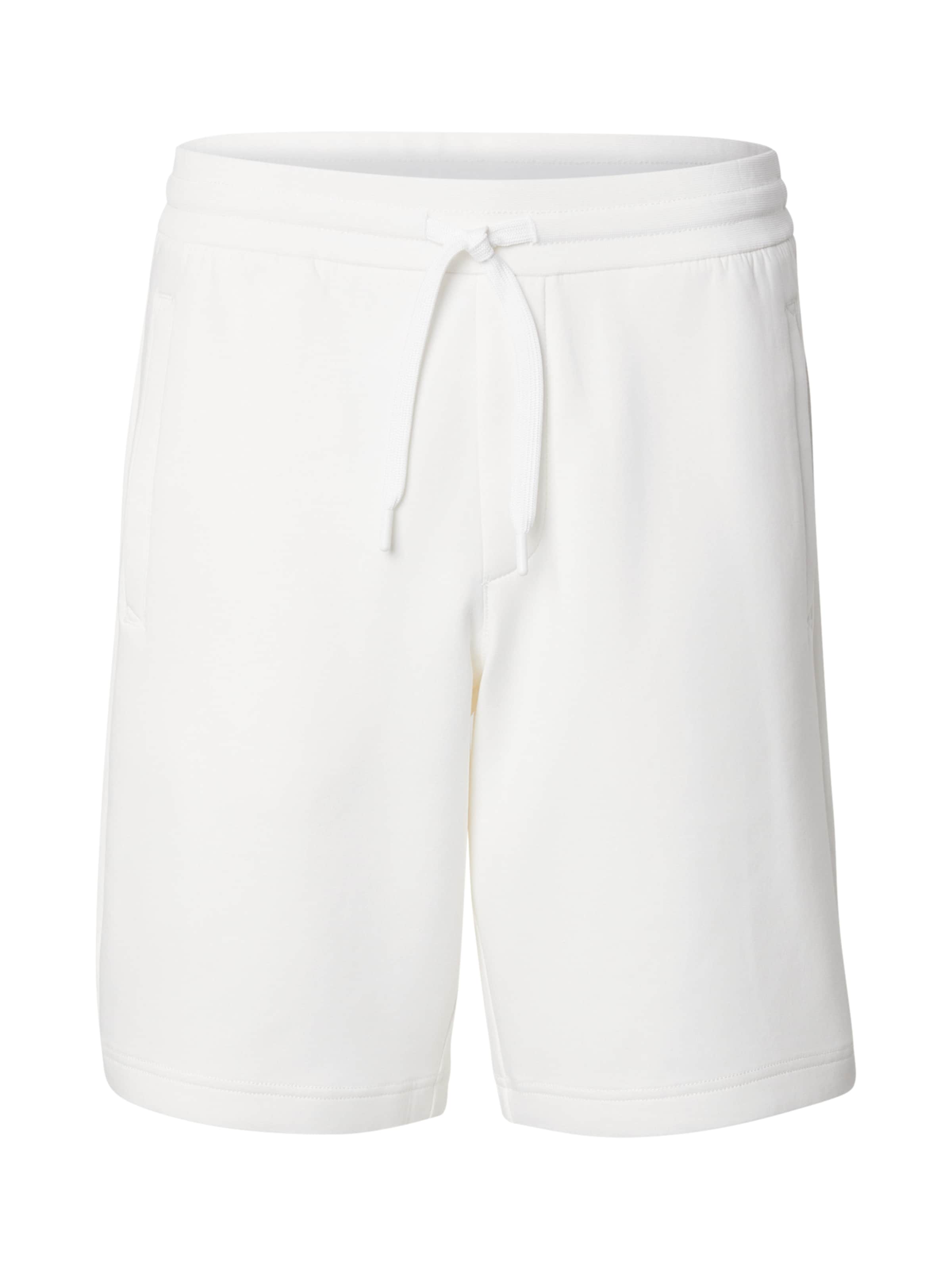 Regular Pantalon ARMANI EXCHANGE en blanc : devant