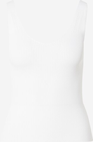 Trendyol Knitted top in Beige: front