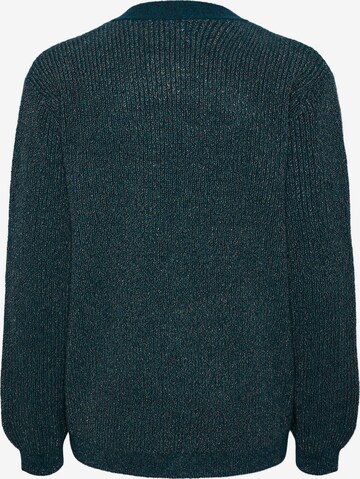 PIECES Strickjacke 'JESSA' in Blau