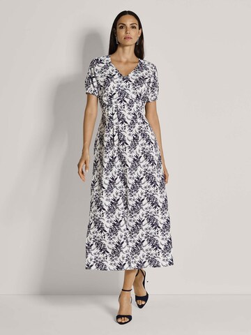 Robe d’été MADELEINE en blanc : devant