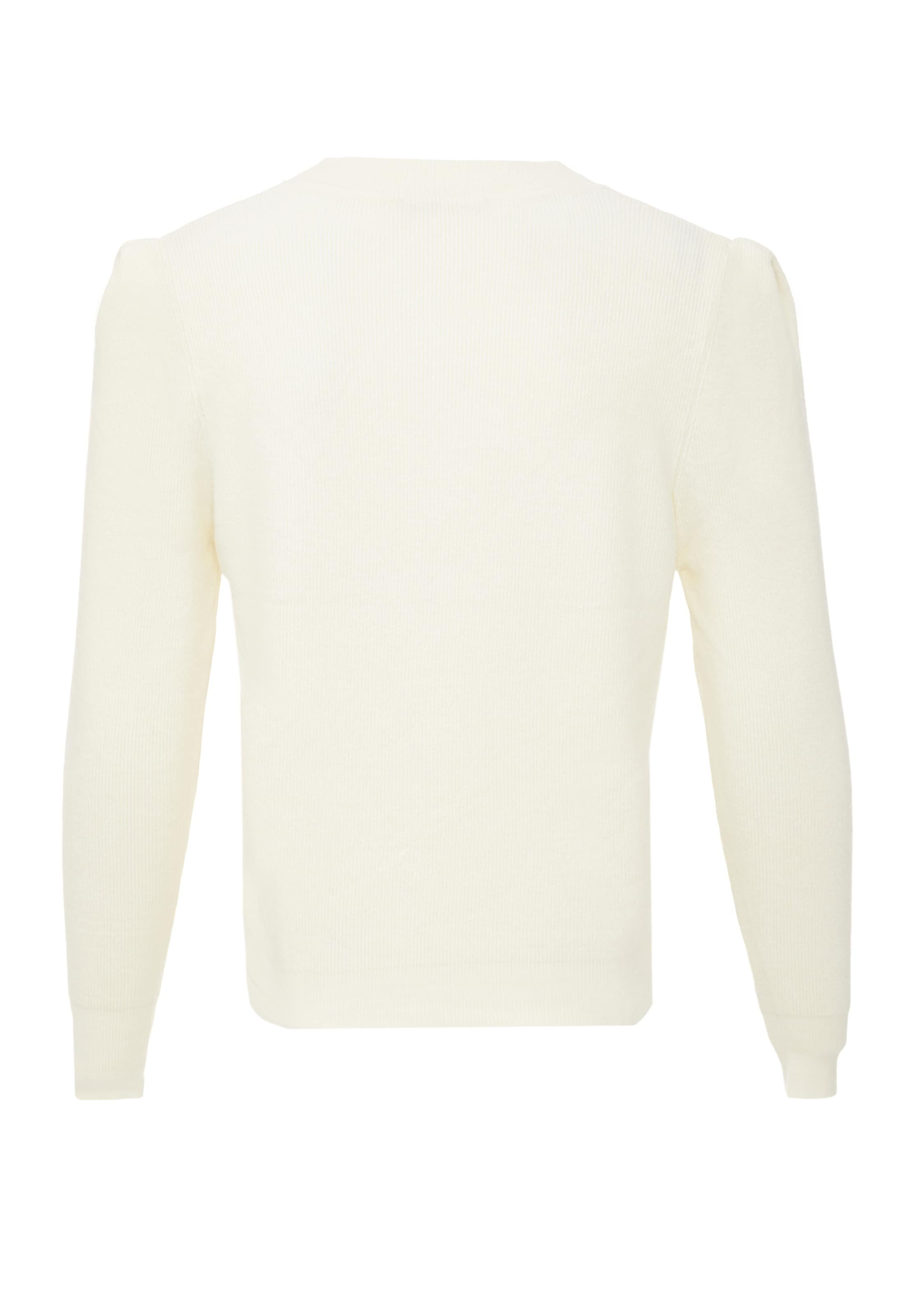 Geacă tricotată de la NALLY pe alb