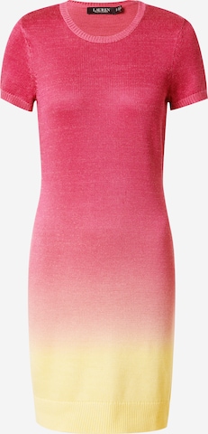 Lauren Ralph Lauren - Vestido de punto 'TEVIDA' en rosa: frente