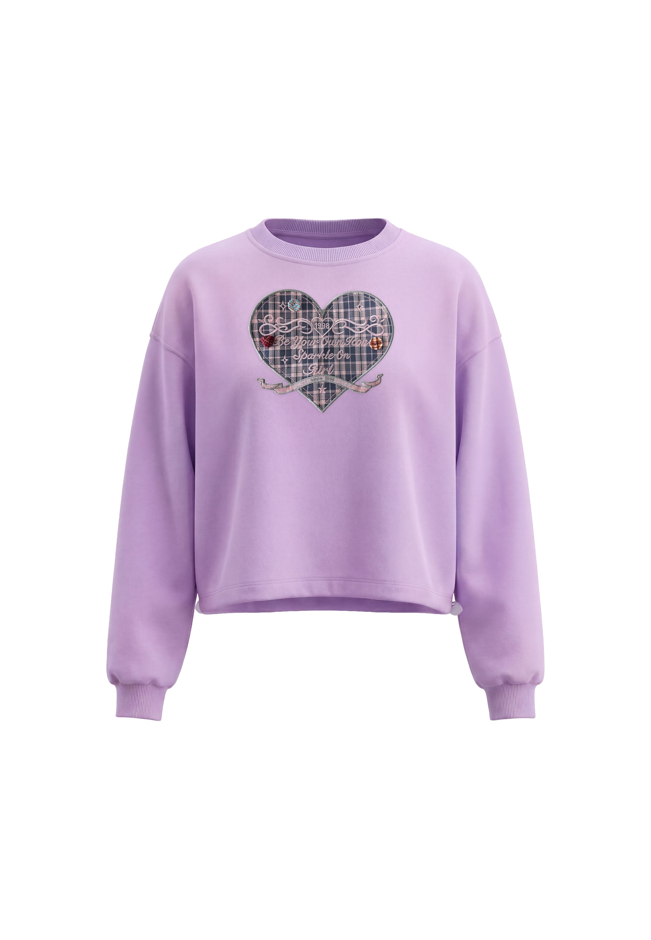MYMO - Sudadera en lila: frente