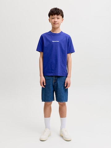 Jack & Jones Junior Shirts 'JORNORREBRO' i blå