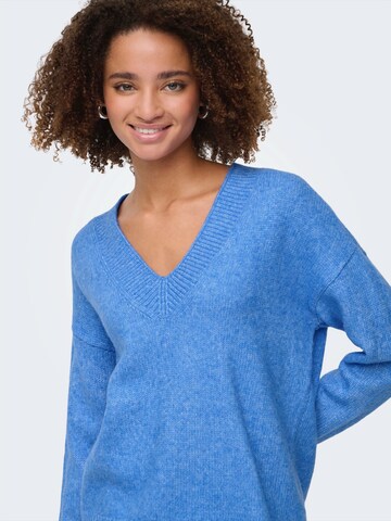 JDY Pullover 'JDYSILJA' in Blau