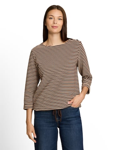 TOM TAILOR Shirt in Braun: Vorderseite