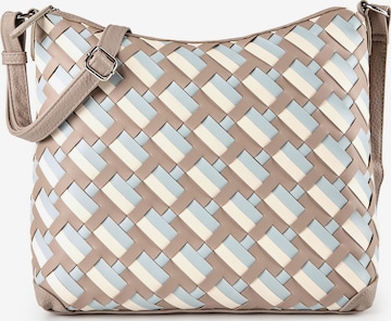 TOM TAILOR Schoudertas 'Devie' in Gemengde kleuren: voorkant