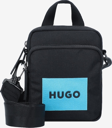 HUGO Red Crossbody Bag in Black: front