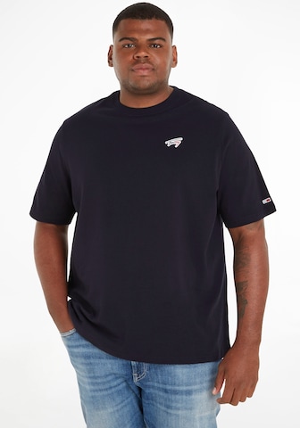 Tommy Jeans Plus T-Shirt in Blau: Vorderseite