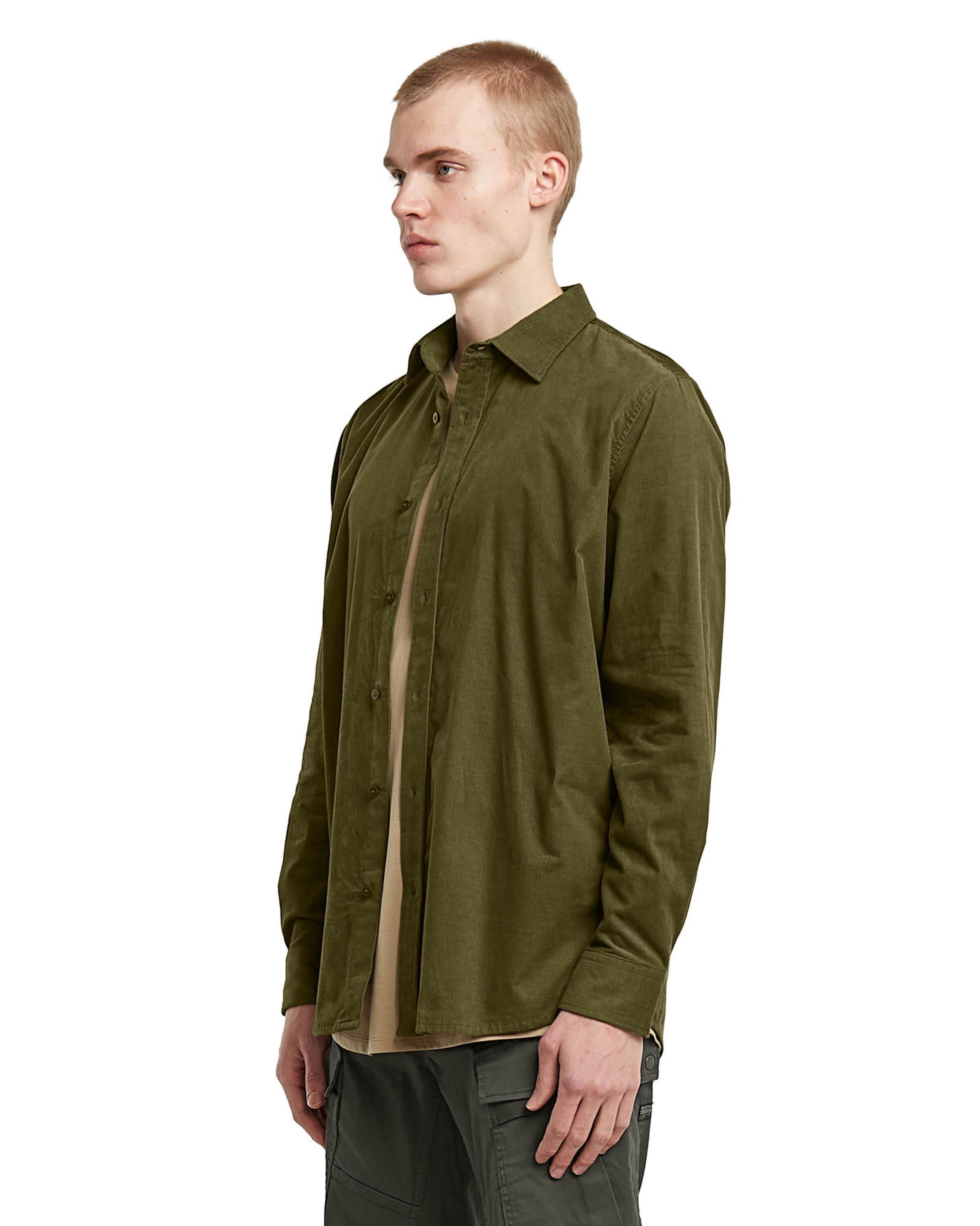 G-STAR Regular fit Button Up Shirt in Green