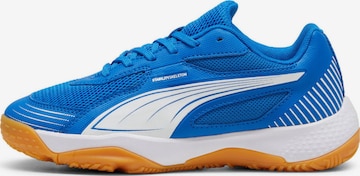 PUMA Fußballschuh 'Puma Solarflash III Jr Team' in Blau: Vorderseite