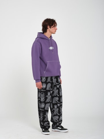 Volcom Sweatshirt 'Workard' in Purple